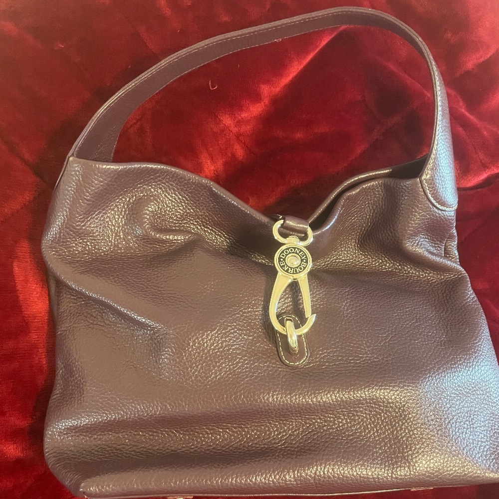 DOONEY & BOURKE - Plum Purple Hobo Satchel Bag